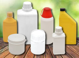 Specialized containers for chemicals and pesticides 
